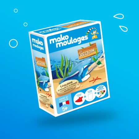 Mako Figurki Rekin 39103 Gipsowe Figurki dla Dzieci