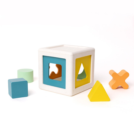 OPPI KUBY kreatywny silikonowy zestaw do sortowania 12m +