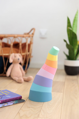 OPPI STAK kreatywny silikonowy zestaw konstrukcyjny 8 elementów 12m +