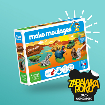 Mako Figurki Wyprawa Na Sawannę Gipsowe Figurki dla Dzieci 39010