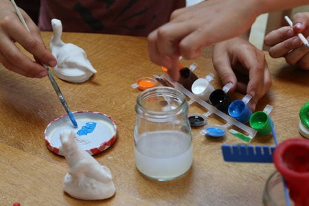 Mako Figurki Tyranozaur 39022 Gipsowe Figurki dla Dzieci