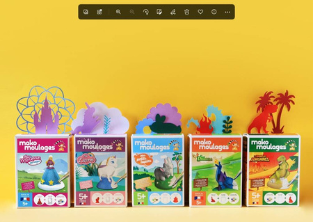 Mako Figurki Mój Jednorożec 39029 Gipsowe Figurki dla Dzieci