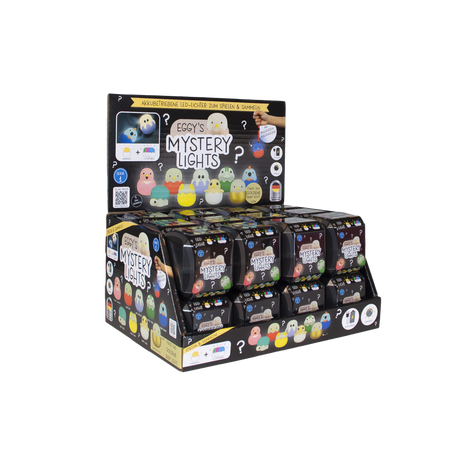 EGGY'S MYSTERY LIGHTS - Mini lampki niespodzianki. Zbierz całą kolekcję!