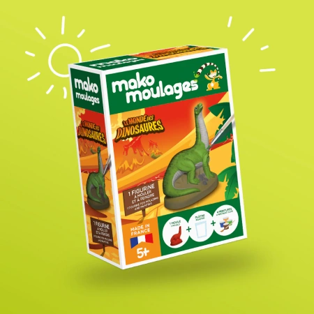 Mako Figurki Diplodok 39025 Gipsowe Figurki dla Dzieci