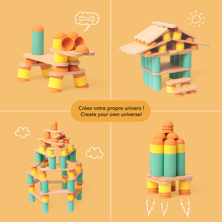 OPPI STIX Zestaw 24 kreatywnych kart