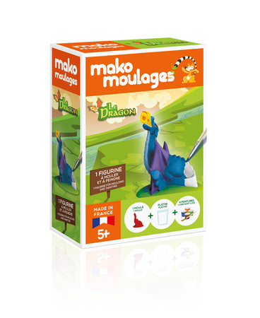 Mako Figurki Smok 39060 Gipsowe Figurki dla Dzieci