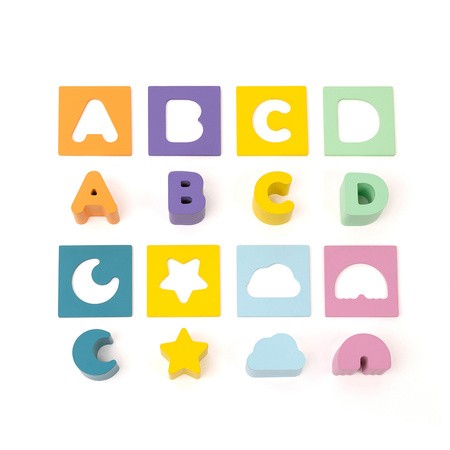 OPPI KUBY wymienne dodatki - litery i kształty