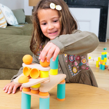 OPPI STIX 108 elementów - kreatywny zestaw konstrukcyjny 2+