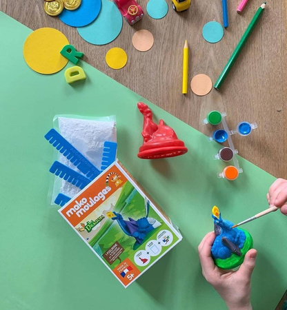 Mako Figurki Smok 39060 Gipsowe Figurki dla Dzieci