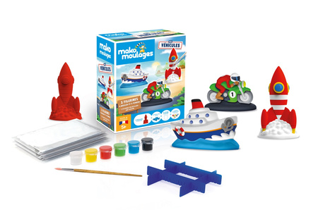 Mako Figurki Moje Pojazdy 39084 Gipsowe Figurki dla Dzieci