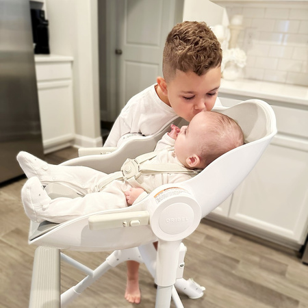 Krzesełko do karmienia kolor RÓŻOWY Cocoon Z, ORIBEL COTTON CANDY PINK