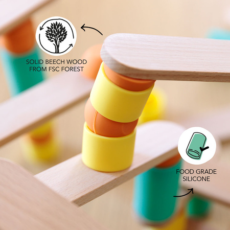 OPPI STIX 108 elementów - kreatywny zestaw konstrukcyjny 2+