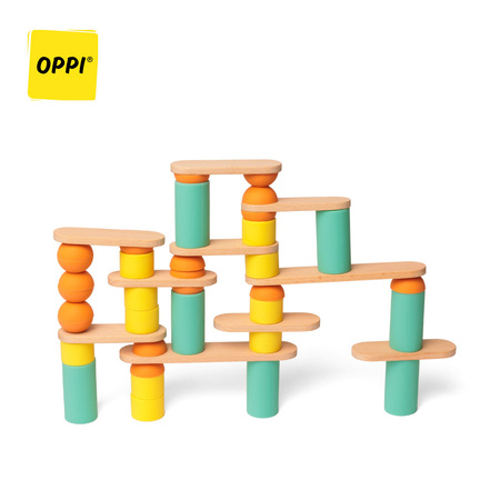 OPPI STIX 108 elementów - kreatywny zestaw konstrukcyjny 2+