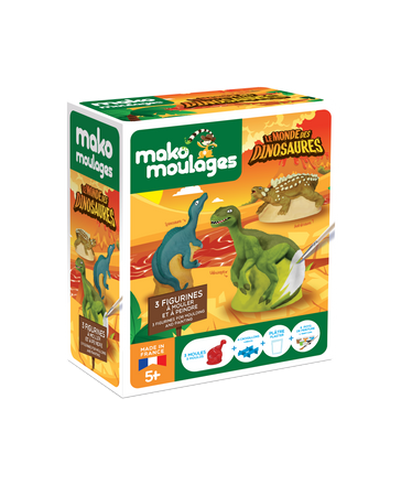 Mako Figurki Dinozaury 39097 Gipsowe Figurki dla Dzieci