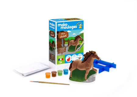 Mako Figurki Mój Koń 39051 Gipsowe Figurki dla Dzieci