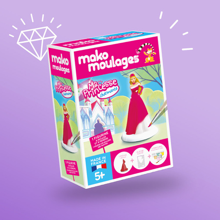 Mako Figurki Moja Księżniczka z baśni 39013 Gipsowe Figurki dla Dzieci