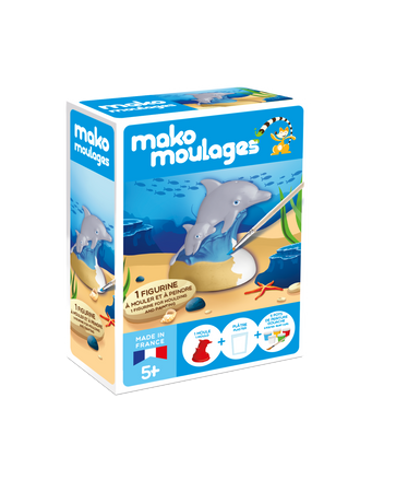 Mako Figurki Delfin 39116 Gipsowe Figurki dla Dzieci