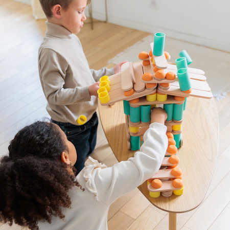 OPPI STIX 108 elementów - kreatywny zestaw konstrukcyjny 2+