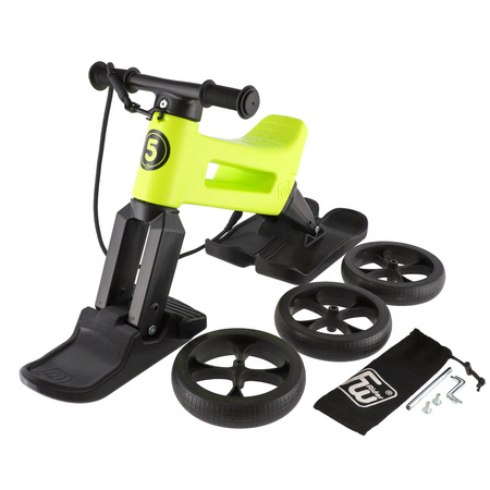 FWRider Yetti Zestaw Zimowy: Lime - Black / Limonkowo -Czarny