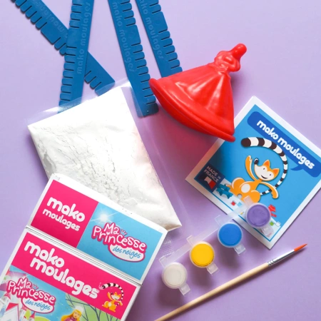 Mako Figurki Moja Zimowa Księżniczka 39014 Gipsowe Figurki dla Dzieci