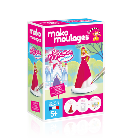 Mako Figurki Moja Księżniczka z baśni 39013 Gipsowe Figurki dla Dzieci