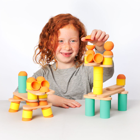 OPPI STIX 60 elementów - kreatywny zestaw konstrukcyjny 2+