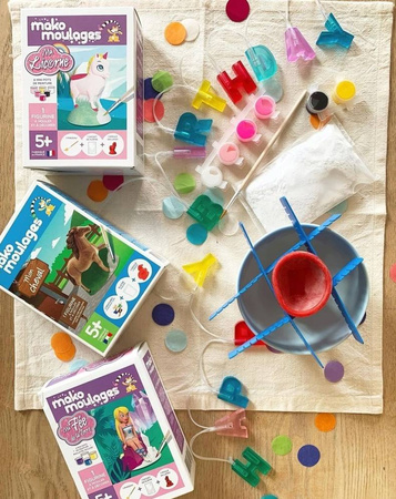 Mako Figurki Mój Koń 39051 Gipsowe Figurki dla Dzieci