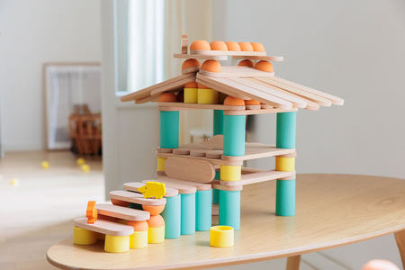 OPPI STIX 108 elementów - kreatywny zestaw konstrukcyjny 2+