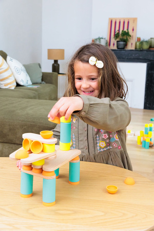 OPPI STIX 60 elementów - kreatywny zestaw konstrukcyjny 2+