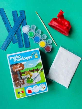 Mako Figurki Kucyk 39110 Gipsowe Figurki dla Dzieci