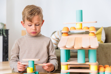 OPPI STIX 108 elementów - kreatywny zestaw konstrukcyjny 2+