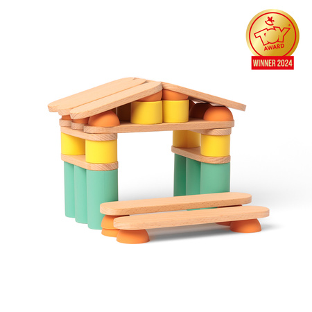 OPPI STIX 60 elementów - kreatywny zestaw konstrukcyjny 2+