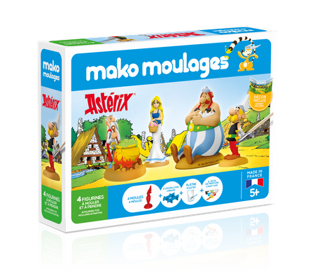 Mako Figurki Asterix i Obelix Wioska Galów Gipsowe Figurki dla Dzieci 39089