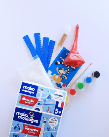 Mako Figurki Wieża Eiffla 39041 Gipsowe Figurki dla Dzieci