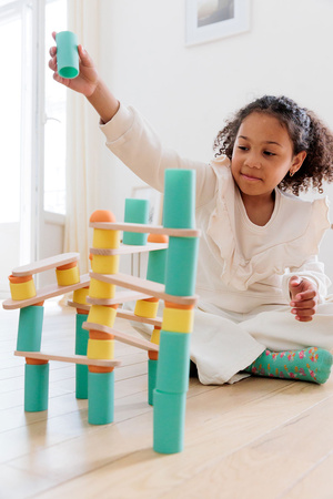 OPPI STIX 60 elementów - kreatywny zestaw konstrukcyjny 2+