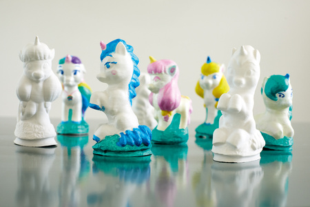 Mako Figurki Jednorożce Gipsowe Figurki dla Dzieci 39099