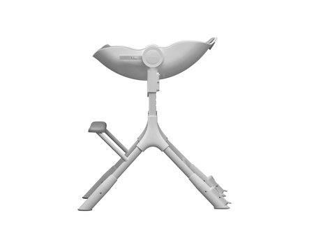 Krzesełko do karmienia kolor CIEMNOSZARY Cocoon Z, ORIBEL ICE GREY